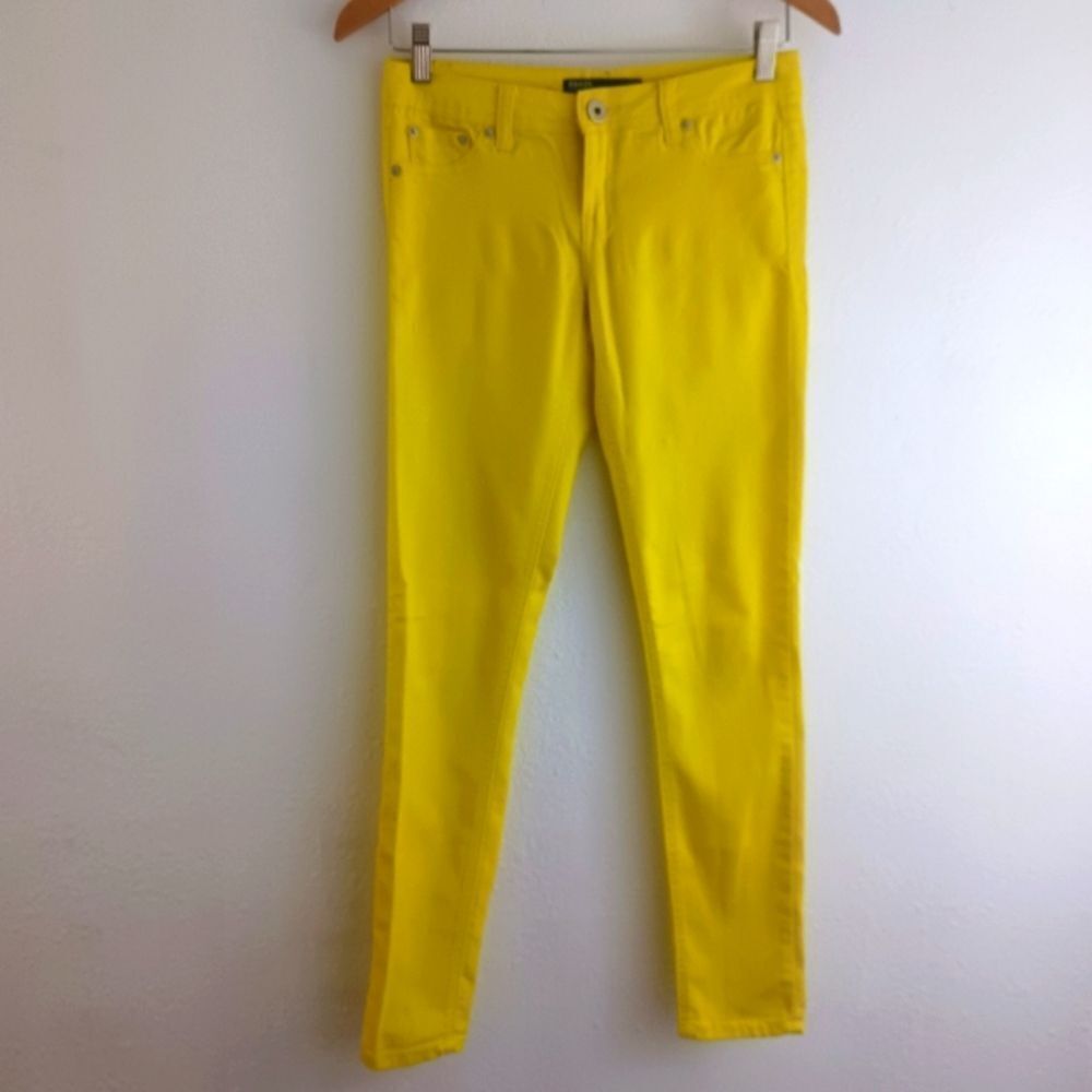 Brazil super stretch yellow denim jeggin size S